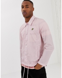 Camicia giacca rosa di Lyle & Scott