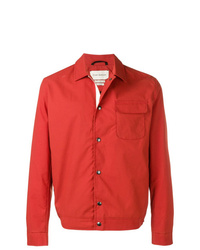 Camicia giacca rossa di Oliver Spencer