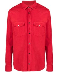 Camicia giacca rossa di PT TORINO