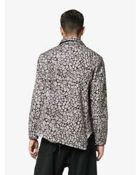 Camicia giacca stampata grigia di Comme Des Garcons Homme Plus