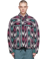 Camicia giacca stampata multicolore di Isabel Marant