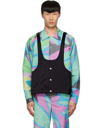 Camicia giacca stampata multicolore di Kiko Kostadinov