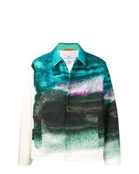 Camicia giacca stampata multicolore di Oamc