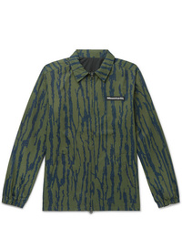 Camicia giacca stampata verde oliva di Billionaire Boys Club