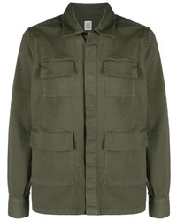 Camicia giacca verde oliva di Eleventy