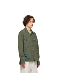 Camicia giacca verde oliva di Greg Lauren
