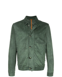 Camicia giacca verde oliva di Isaia
