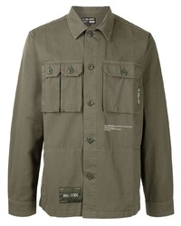 Camicia giacca verde oliva di Izzue