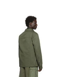 Camicia giacca verde oliva di Valentino