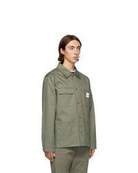 Camicia giacca verde oliva di A.P.C.