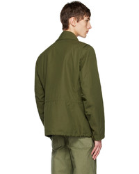 Camicia giacca verde oliva di Applied Art Forms