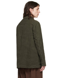 Camicia giacca verde oliva di Casey Casey