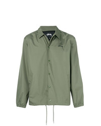 Camicia giacca verde oliva di Stussy