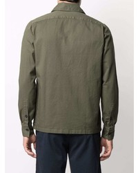Camicia giacca verde oliva di Eleventy