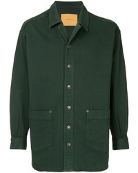 Camicia giacca verde scuro di Cerruti 1881