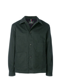 Camicia giacca verde scuro di Ps By Paul Smith