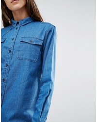 Camicia in chambray blu di Jack Wills