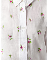 Camicia ricamata bianca di Isabel Marant
