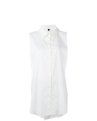 Camicia senza maniche bianca di Unravel Project