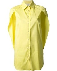 Camicia senza maniche gialla di Maison Martin Margiela