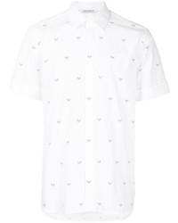 Camicia stampata bianca di Neil Barrett