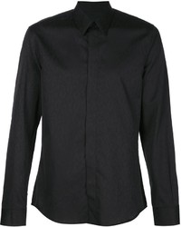 Camicia stampata nera di Givenchy