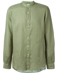 Camicia verde oliva di Aspesi