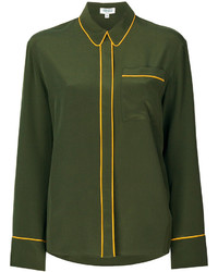 Camicia verde oliva di Kenzo