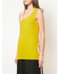 Canotta effetto tie-dye gialla di Calvin Klein 205W39nyc