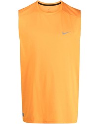 Canotta stampata arancione di Nike