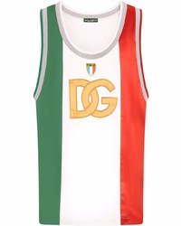 Canotta stampata multicolore di Dolce & Gabbana