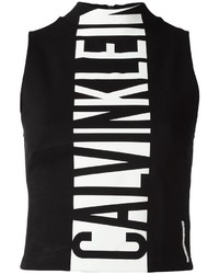 Canotta stampata nera di Calvin Klein Jeans