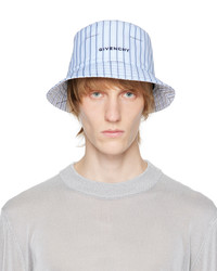 Cappello alla pescatora a righe orizzontali grigio di Givenchy