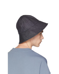 Cappello alla pescatora di jeans blu scuro di Jil Sanderand