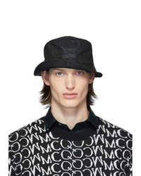 Cappello alla pescatora stampato nero di McQ Alexander McQueen