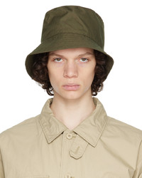 Cappello alla pescatora verde oliva di Engineered Garments