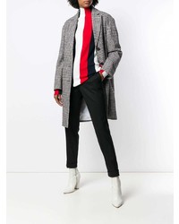 Cappotto a quadri grigio di Calvin Klein
