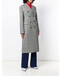 Cappotto a quadri grigio di Calvin Klein 205W39nyc