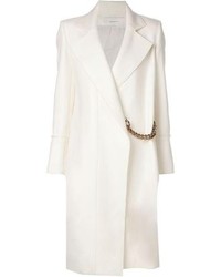 Cappotto bianco di Victoria Beckham