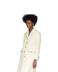 Cappotto bianco di Gucci