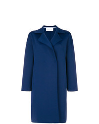 Cappotto blu scuro di Harris Wharf London