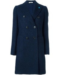 Cappotto blu scuro di Lardini