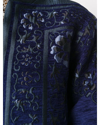 Cappotto blu scuro di Alberta Ferretti