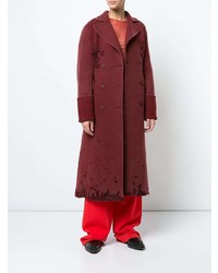 Cappotto bordeaux di Yang Li