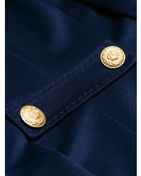 Cappotto decorato blu scuro di Dolce & Gabbana