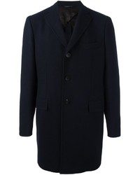 Cappotto di lana blu scuro di Tonello
