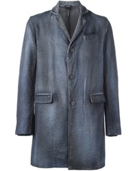 Cappotto di lana grigio scuro di Avant Toi
