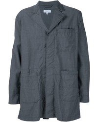 Cappotto di lana grigio scuro di Engineered Garments