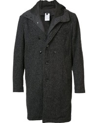 Cappotto di lana grigio scuro di Engineered Garments
