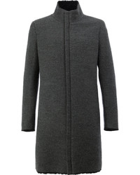 Cappotto di lana grigio scuro di Label Under Construction